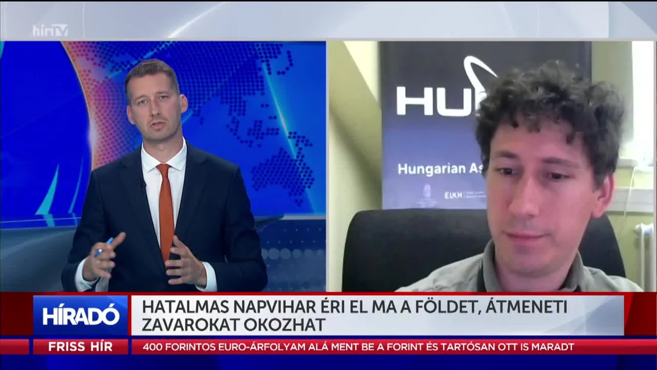 Hatalmas napvihar éri el ma a Földet, átmeneti zavarokat okozhat