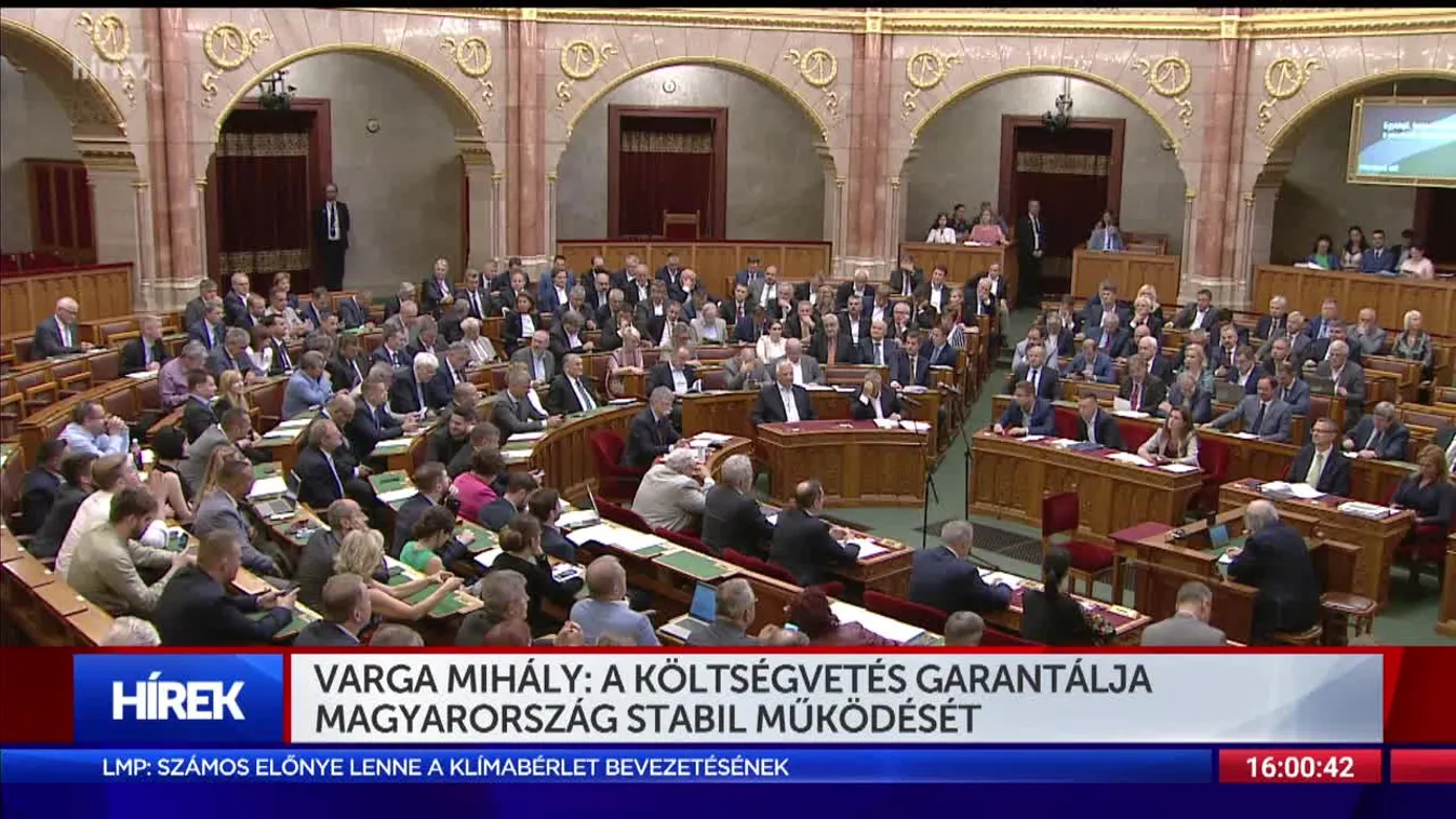 Varga Mihály: A költségvetés garantálja Magyarország stabil működését