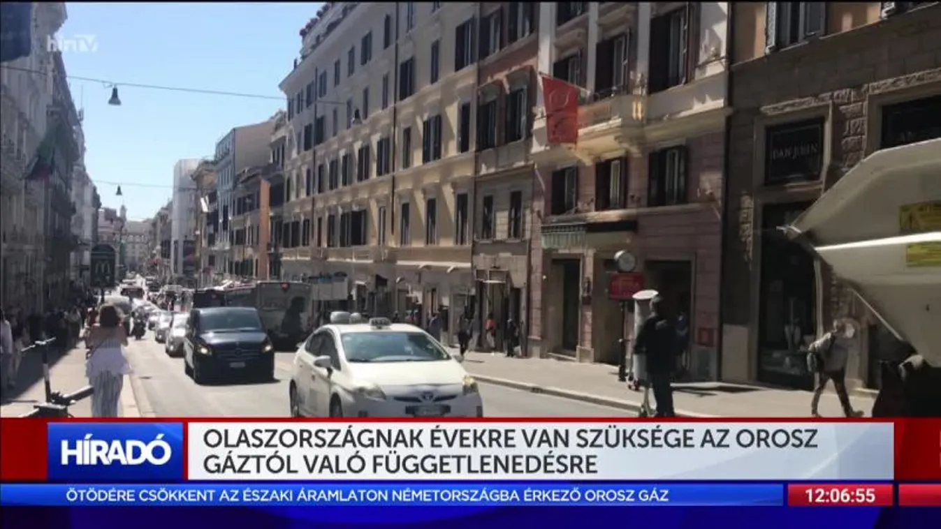 Olaszországnak évekre van szüksége az orosz gáztól való függetlenedésre