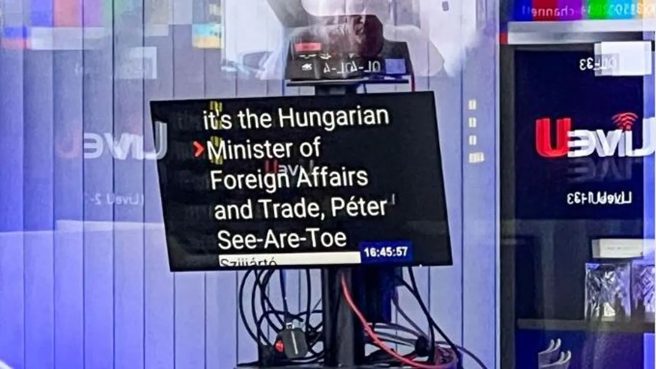 Így „fordították” le Szijjártó Péter nevét angolra
