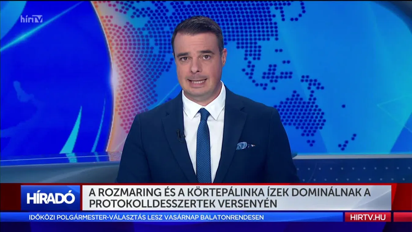 A rozmaring és a körtepálinka ízek dominálnak a protokolldesszertek versenyén