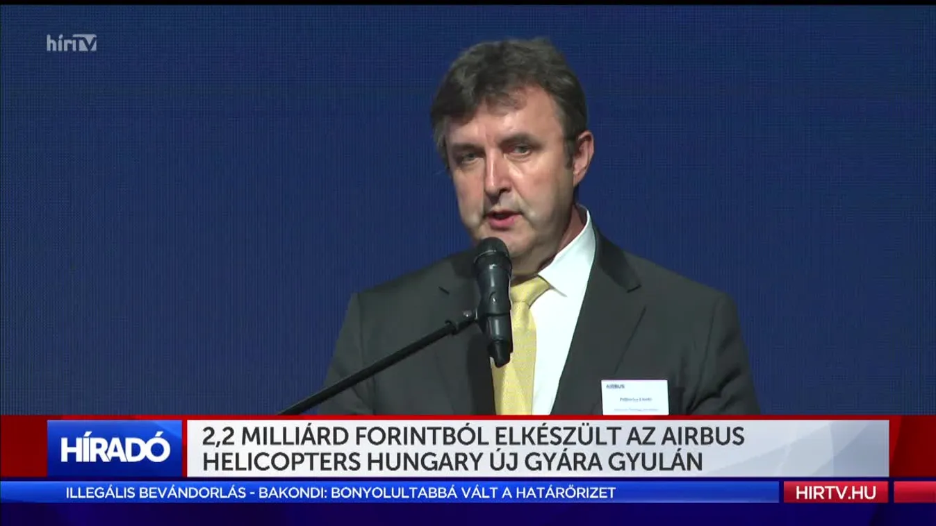 2,2 milliárd forintból elkészült az Airbus Helicopters Hungary új gyára Gyulán