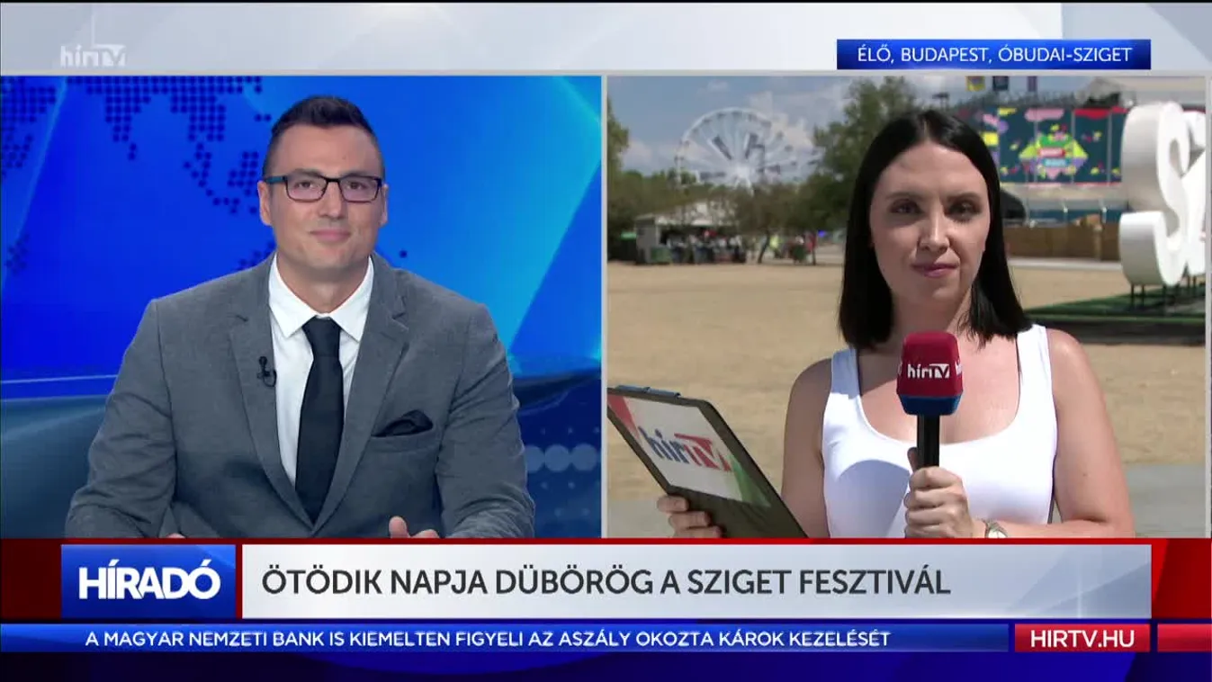 Ötödik napja dübörög a Sziget fesztivál