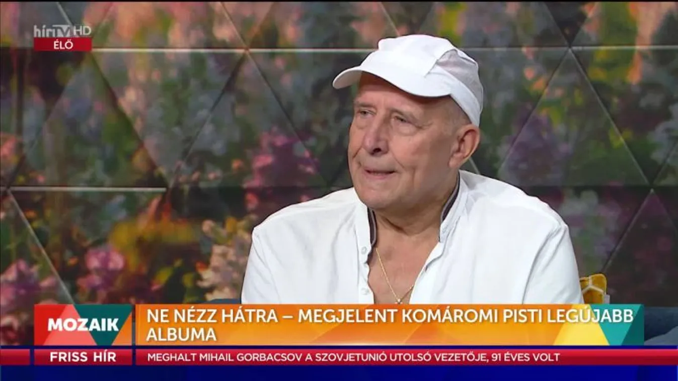 Mozaik - Ne nézz hátra – Megjelent Komáromi Pisti legújabb albuma (2022-08-31)