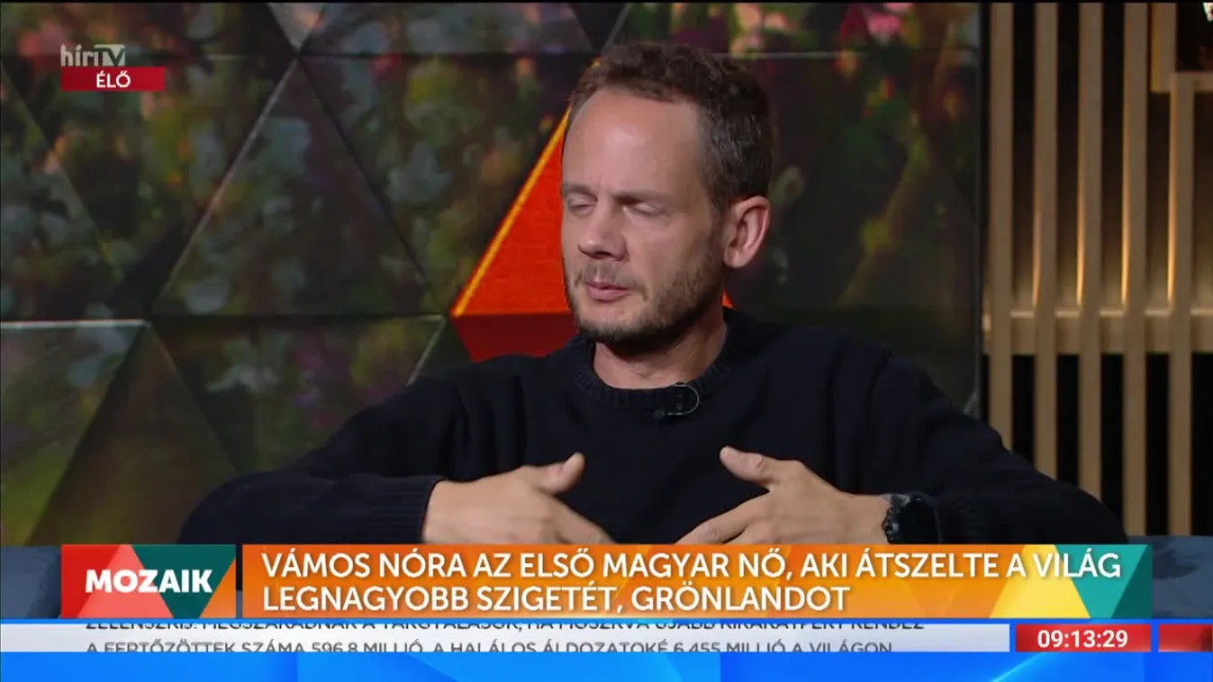 Mozaik - Vámos Nóra az első magyar nő, aki átszelte Grönlandot (2022-08-23)