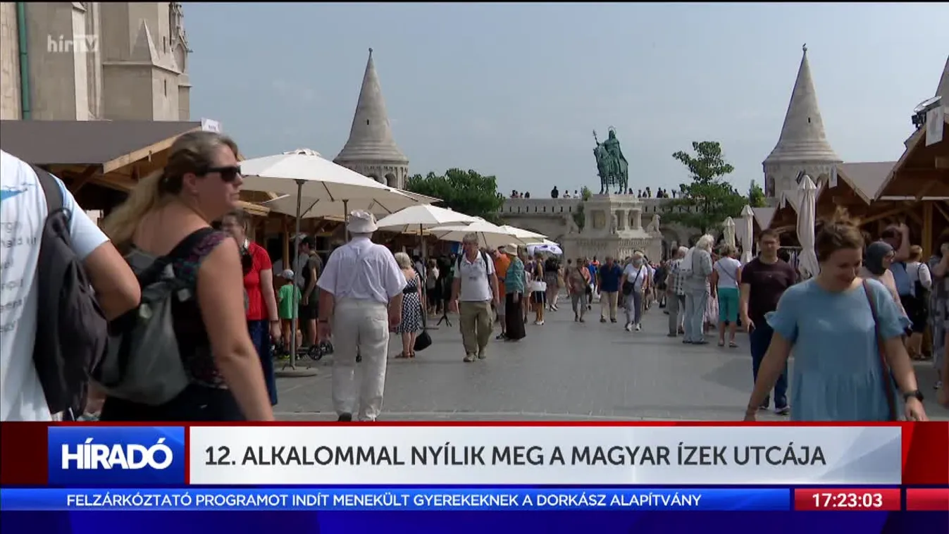 12. alkalommal nyílik meg a Magyar Ízek Utcája