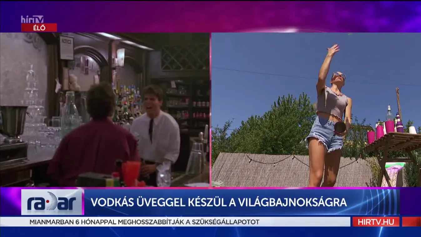 Radar - Vodkásüveggel készül a világbajnokságra (2022-08-01)