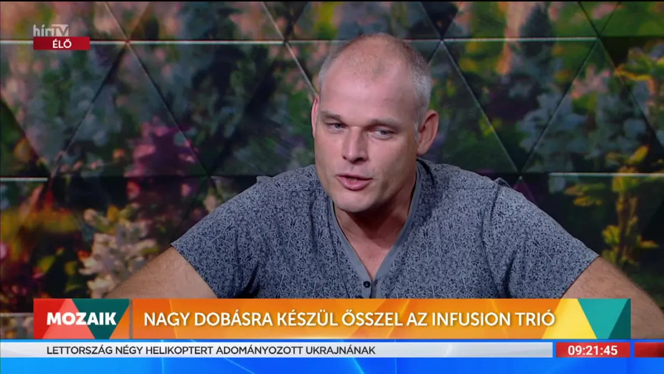 Mozaik - Nagy dobásra készül az Infusion trió