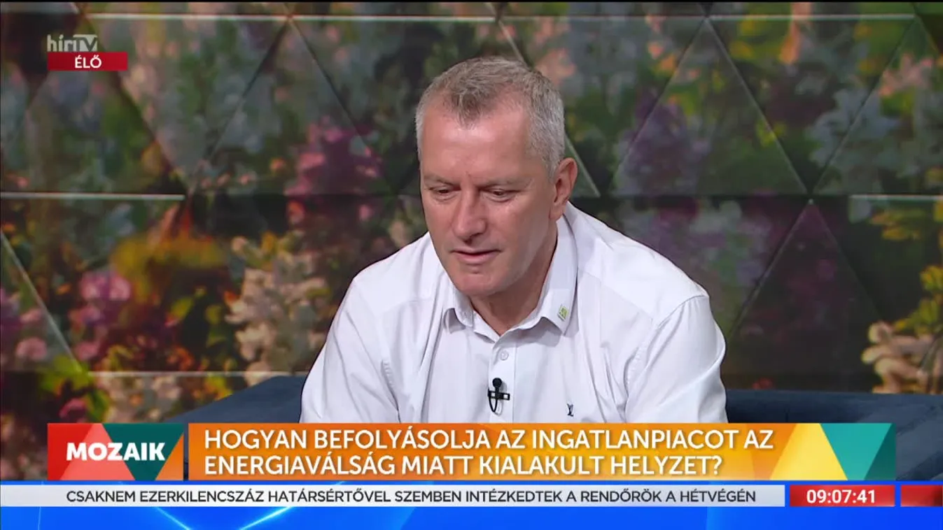 Mozaik - Hogyan befolyásolja az ingatlanpiacot az energiaválság miatt kialakult helyzet?