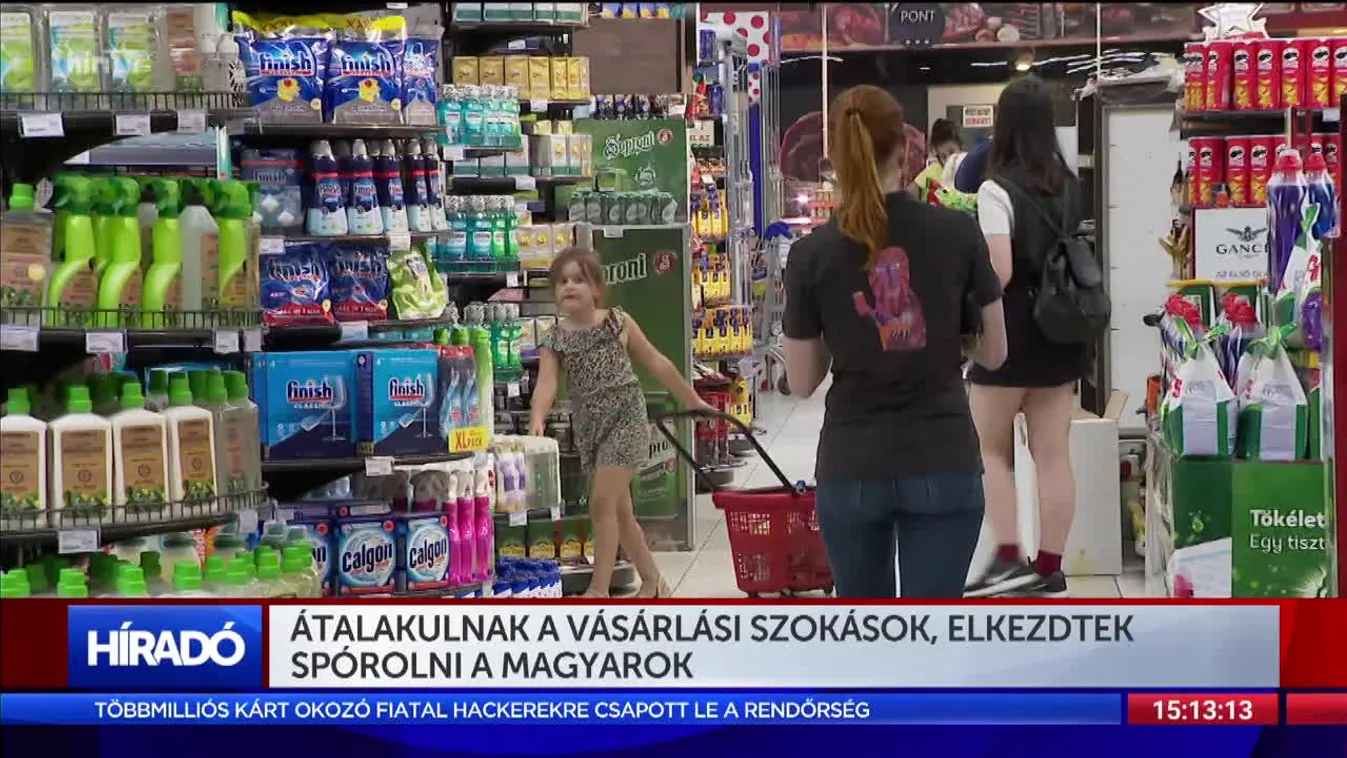 Átalakulnak a vásárlási szokások, elkezdtek spórolni a magyarok