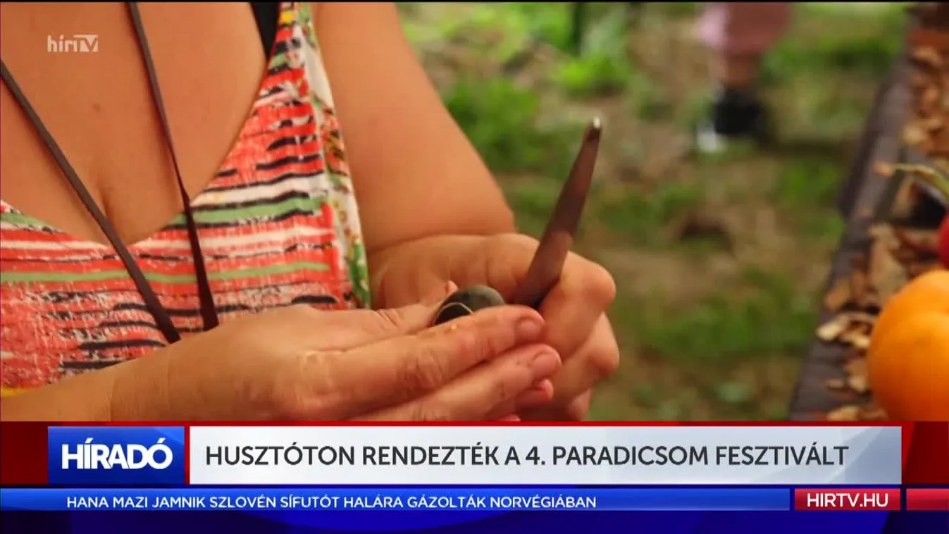 Husztóton rendezték a 4. Paradicsom Fesztivált