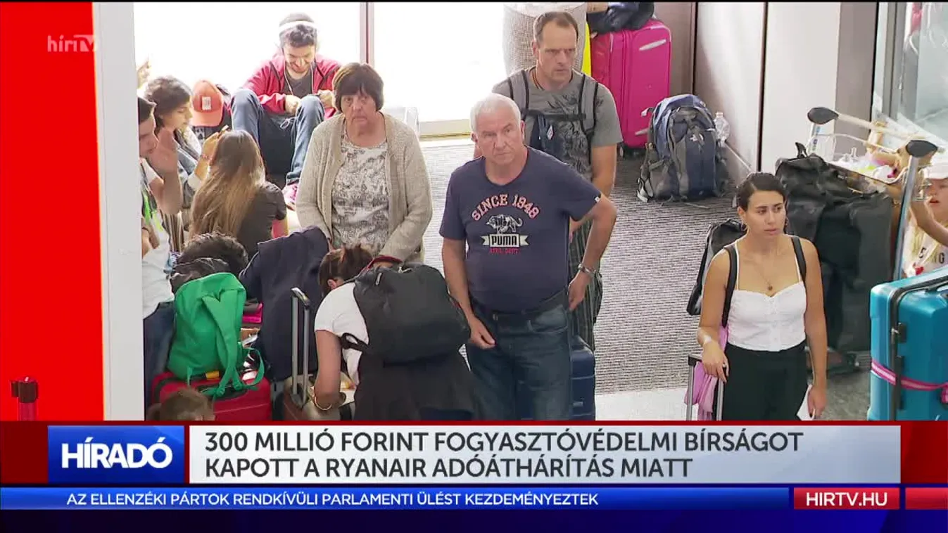300 millió forint fogyasztóvédelmi bírságot kapott a Ryanair