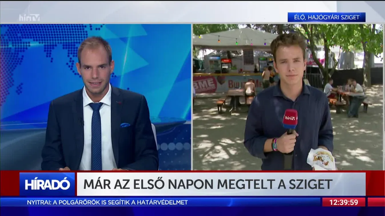 Már az első napon megtelt a Sziget