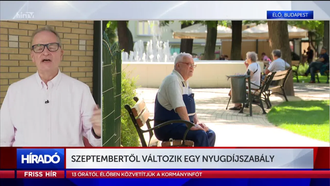 Szeptembertől változik egy nyugdíjszabály
