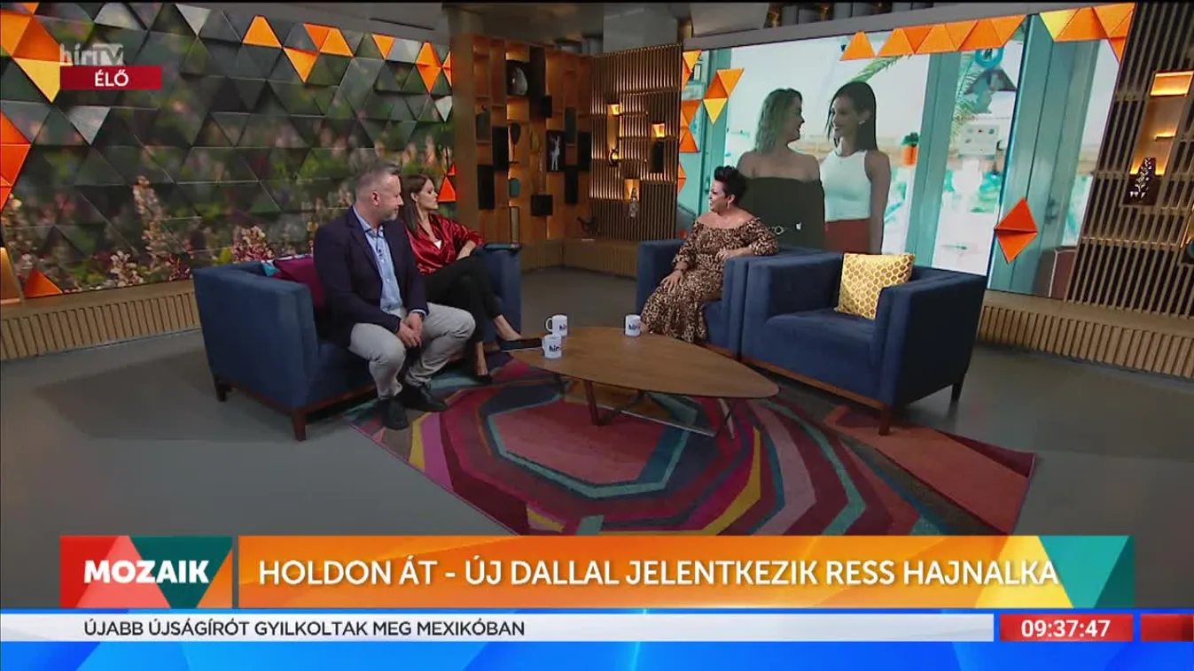 Mozaik - Holdon át - új dallal jelentkezik Ress Hajnalka (2022-08-23)