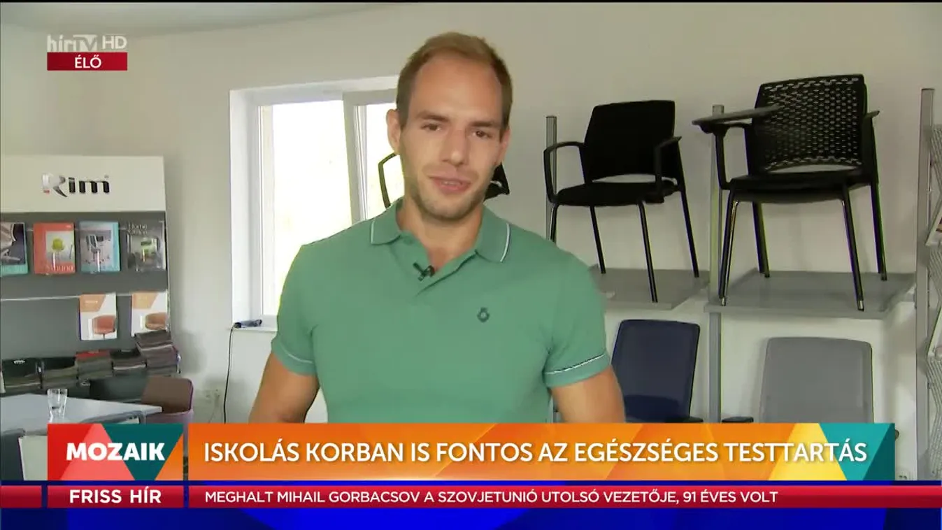 Mozaik - Iskolás korban is fontos az egészséges testtartás (2022-08-31)