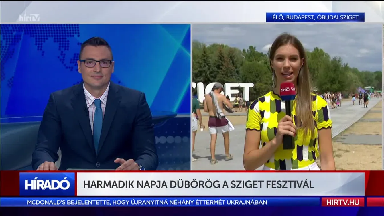 Harmadik napja dübörög a Sziget Fesztivál