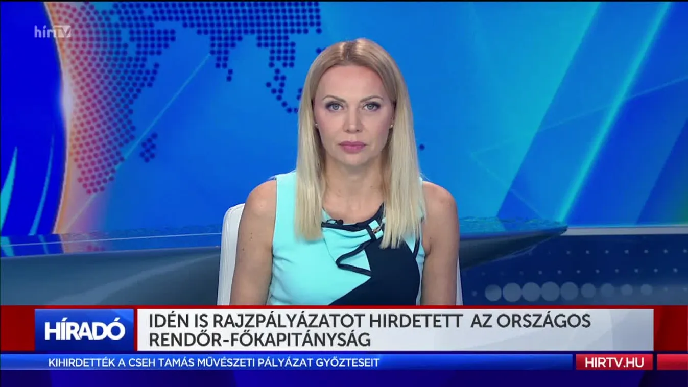 Idén is rajzpályázatot hirdetett az Országos Rendőr-főkapitányság