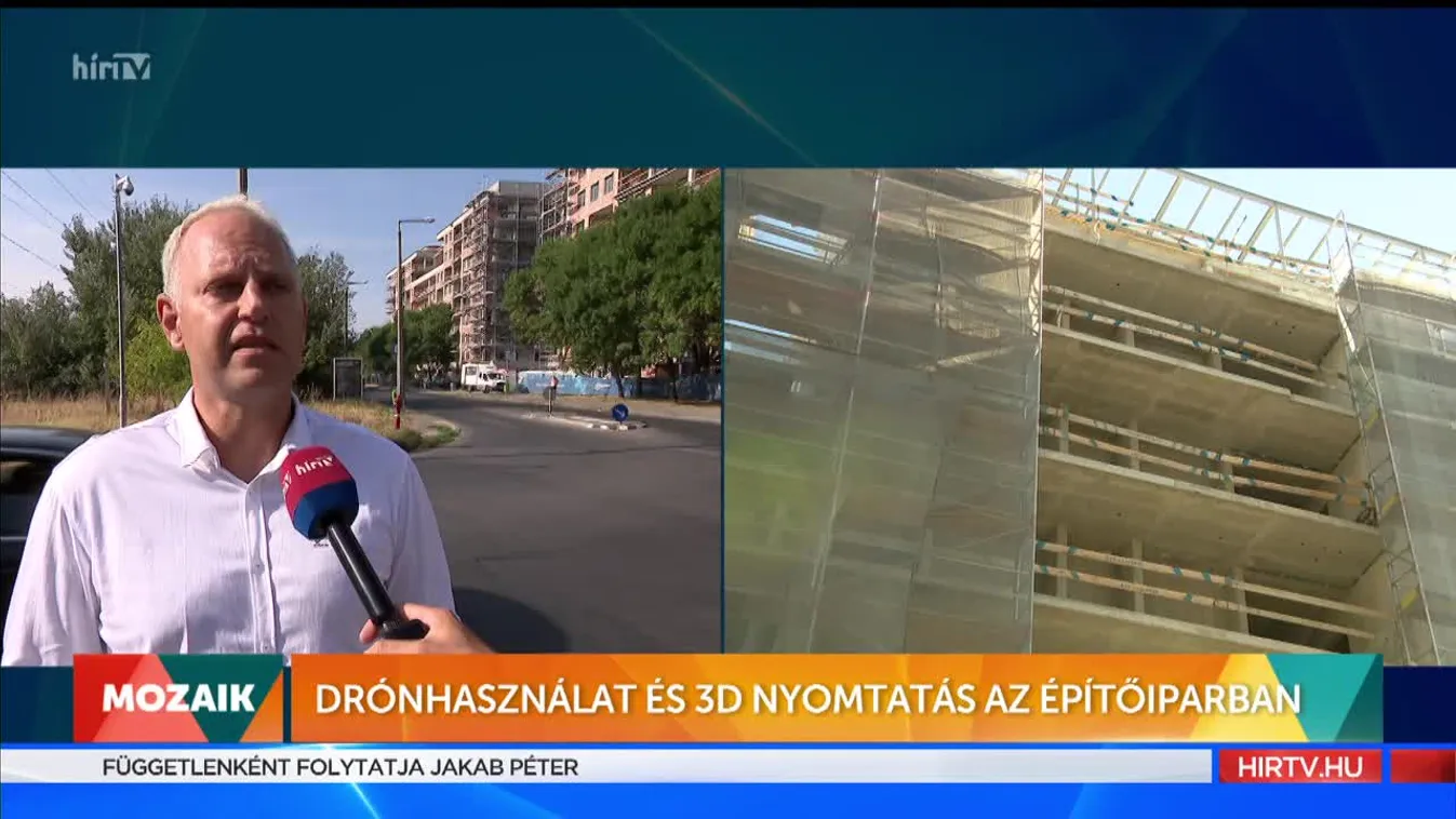 Mozaik - Drónhasználat és 3D nyomtatás az építőiparban