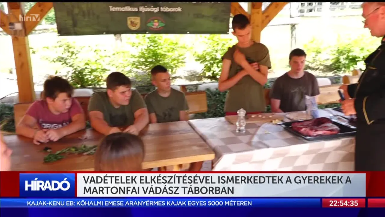 Vadételek elkészítésével ismerkedtek a gyerekek