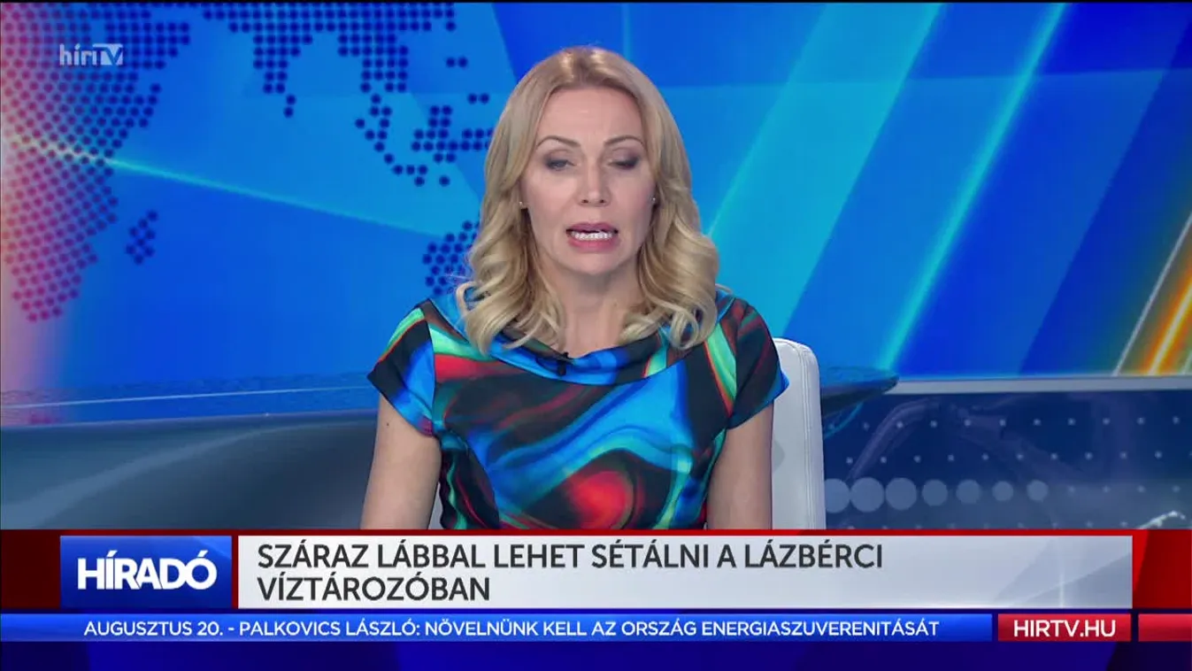 Száraz lábbal lehet sétálni a Lázbérci Víztározóban