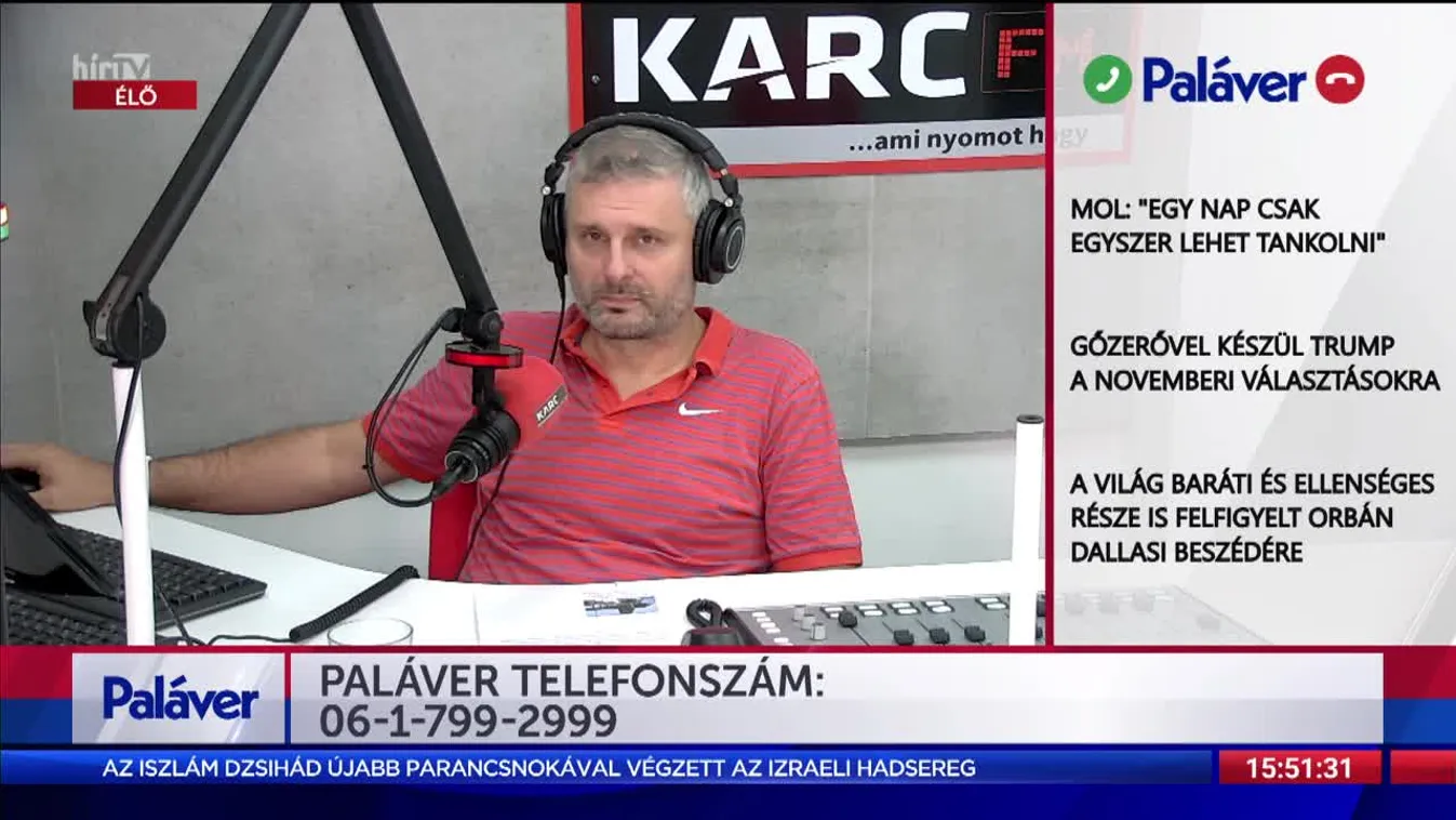 Paláver: Gőzerővel készült Trump a novemberi választásokra