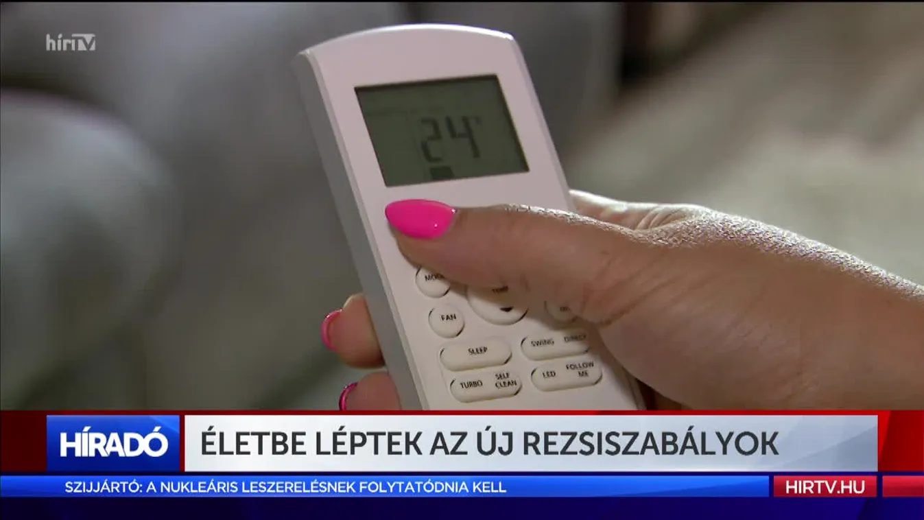Életbe léptek az új rezsiszabályok