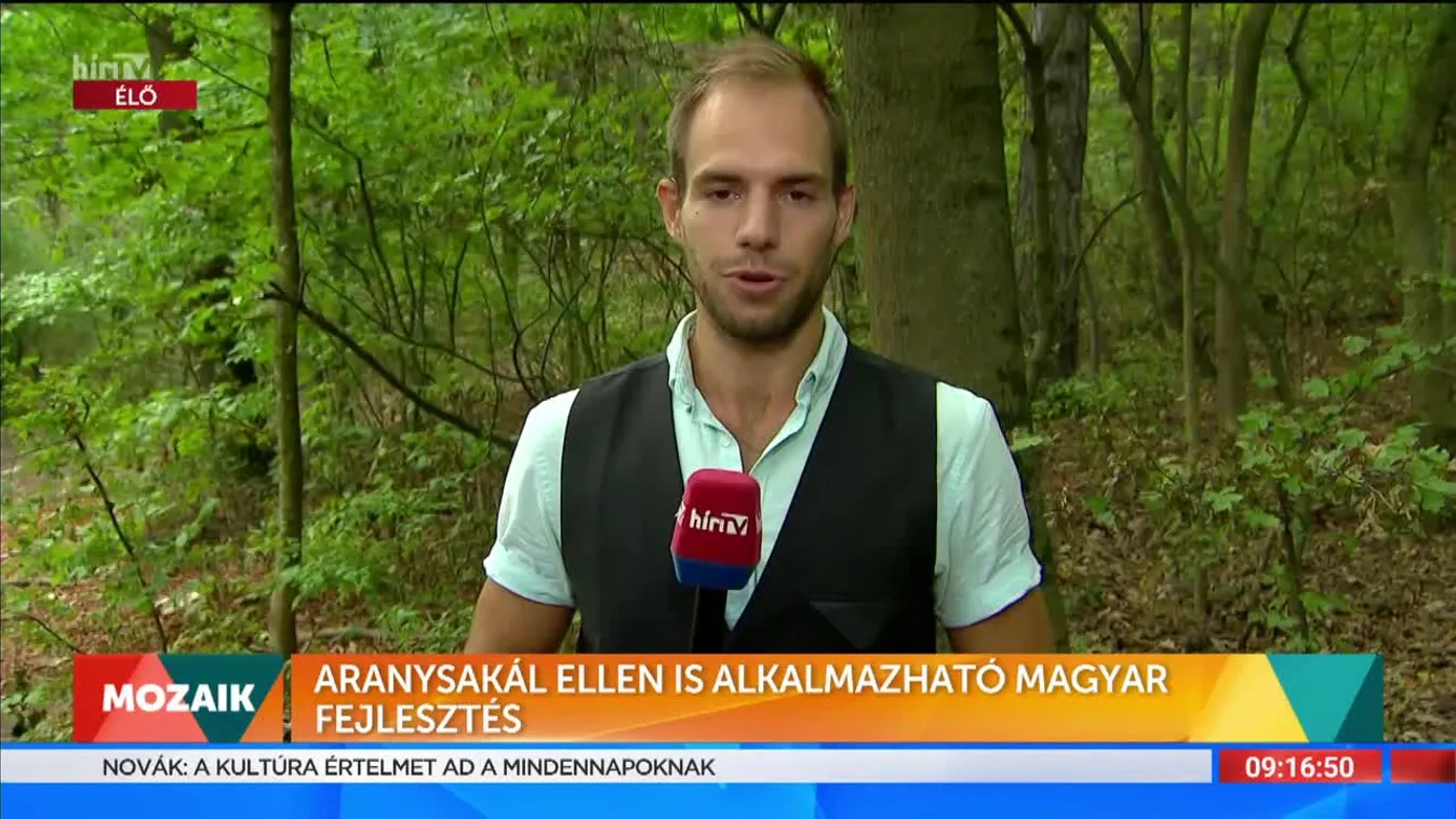 Mozaik - Aranysakál ellen is alkalmazható a magyar fejlesztés (2022-08-24)