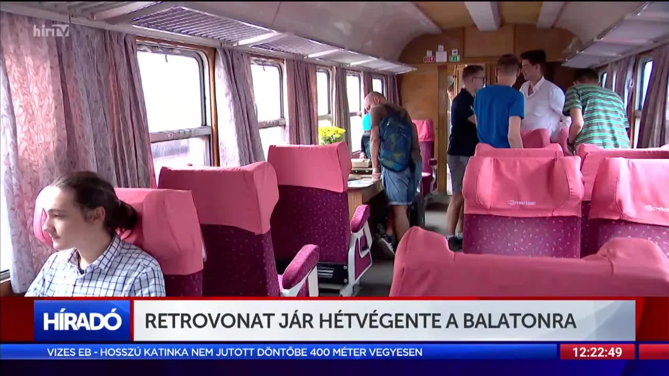 Retrovonat jár hétvégente a Balatonra