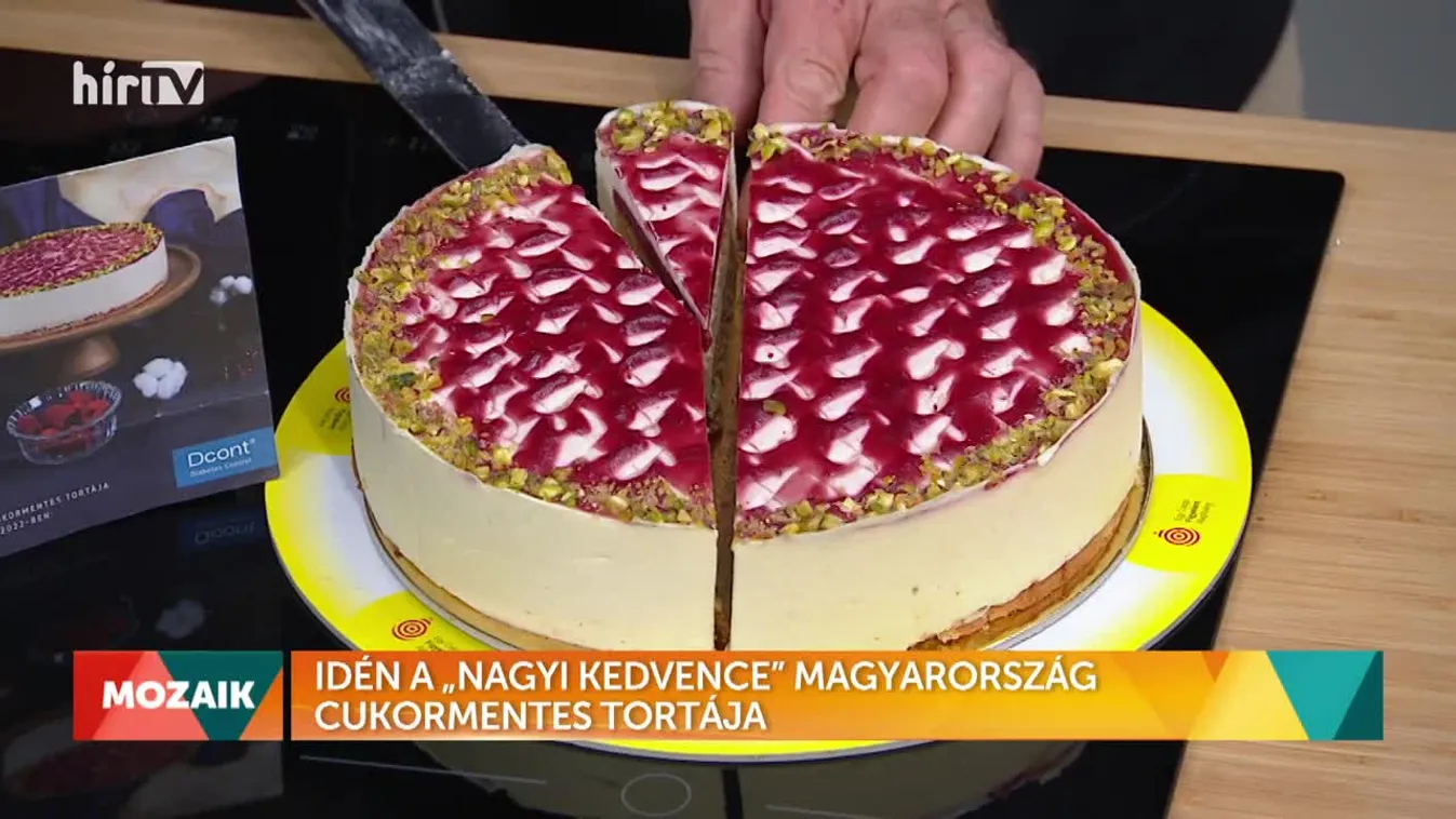 Mozaik - Idén a "Nagyi kedvence" Magyarország cukormentes tortája