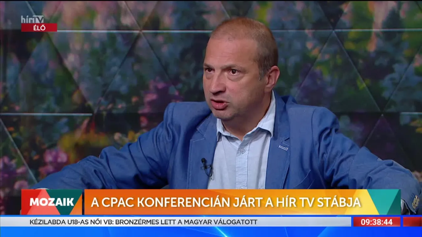 Mozaik - CPAC Konferencián járt a Hír TV stábja (2022-08-11)