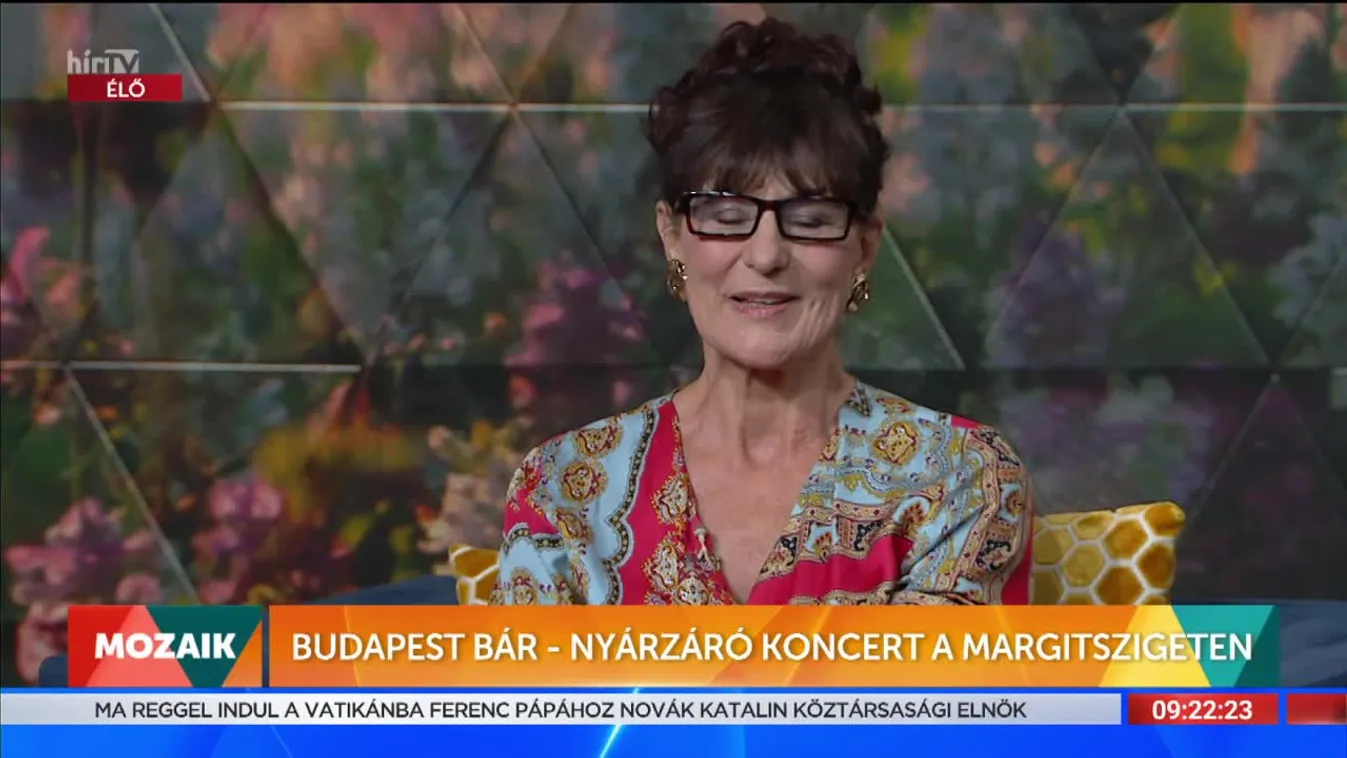 Mozaik - Budapest Bár - nyárzáró koncert a Margitszigeten