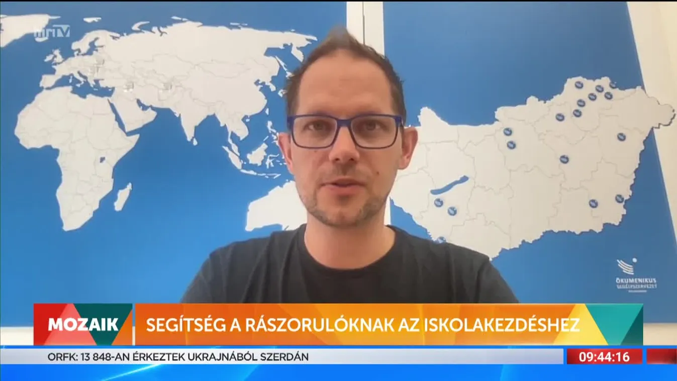 Mozaik - Segítség a rászorulóknak az iskolakezdéshez (2022-08-19)