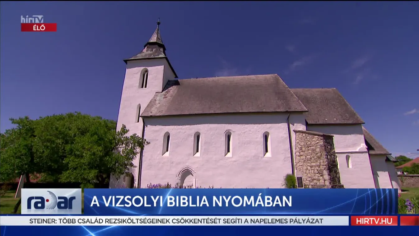 Radar - A vizsolyi református templom freskókincsei (2022-08-03)