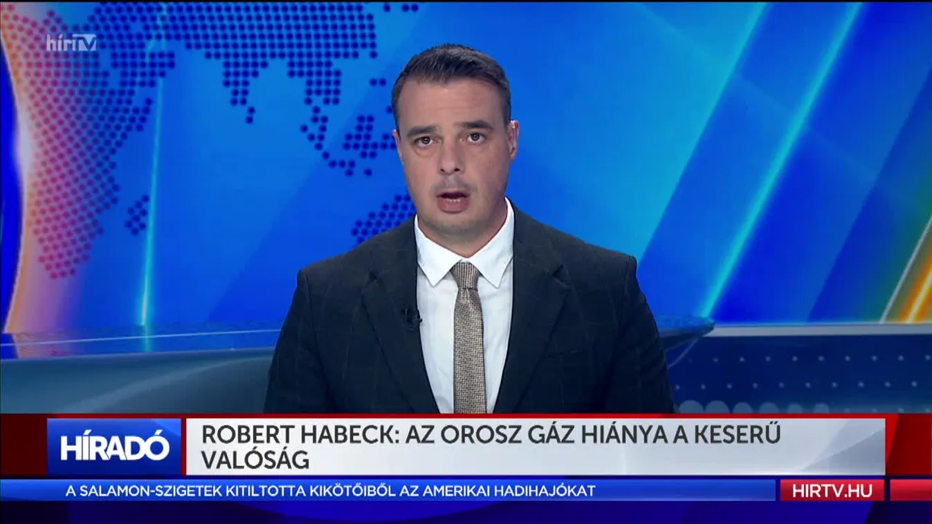 Rober Habeck: Az orosz gáz hiánya a keserű valóság