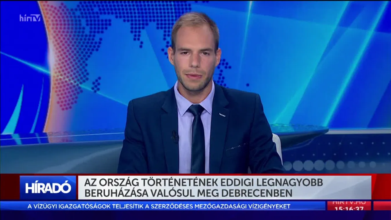 Az ország történetének eddigi legnagyobb beruházása valósul meg Debrecenben