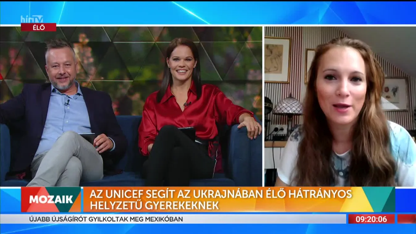 Mozaik - Az UNICEF segít az Ukrajnában élő hátrányos helyzetű gyerekeknek (2022-08-23)
