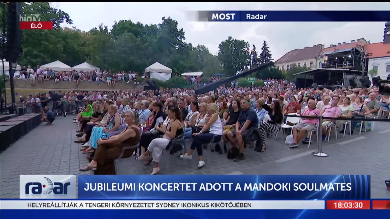 Radar - Jubileumi koncertet adott a Mandoki Soulmates (2022-08-22)