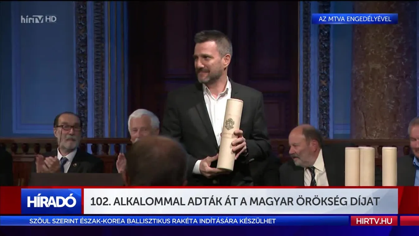 102. alkalommal adták át a Magyar Örökség-díjat