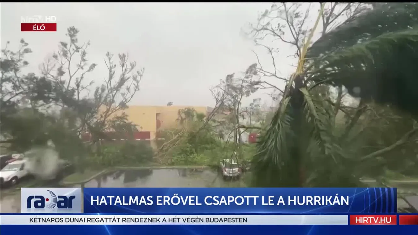 Radar - Hatalmas erővel csapott le a hurrikán (2022-09-29)