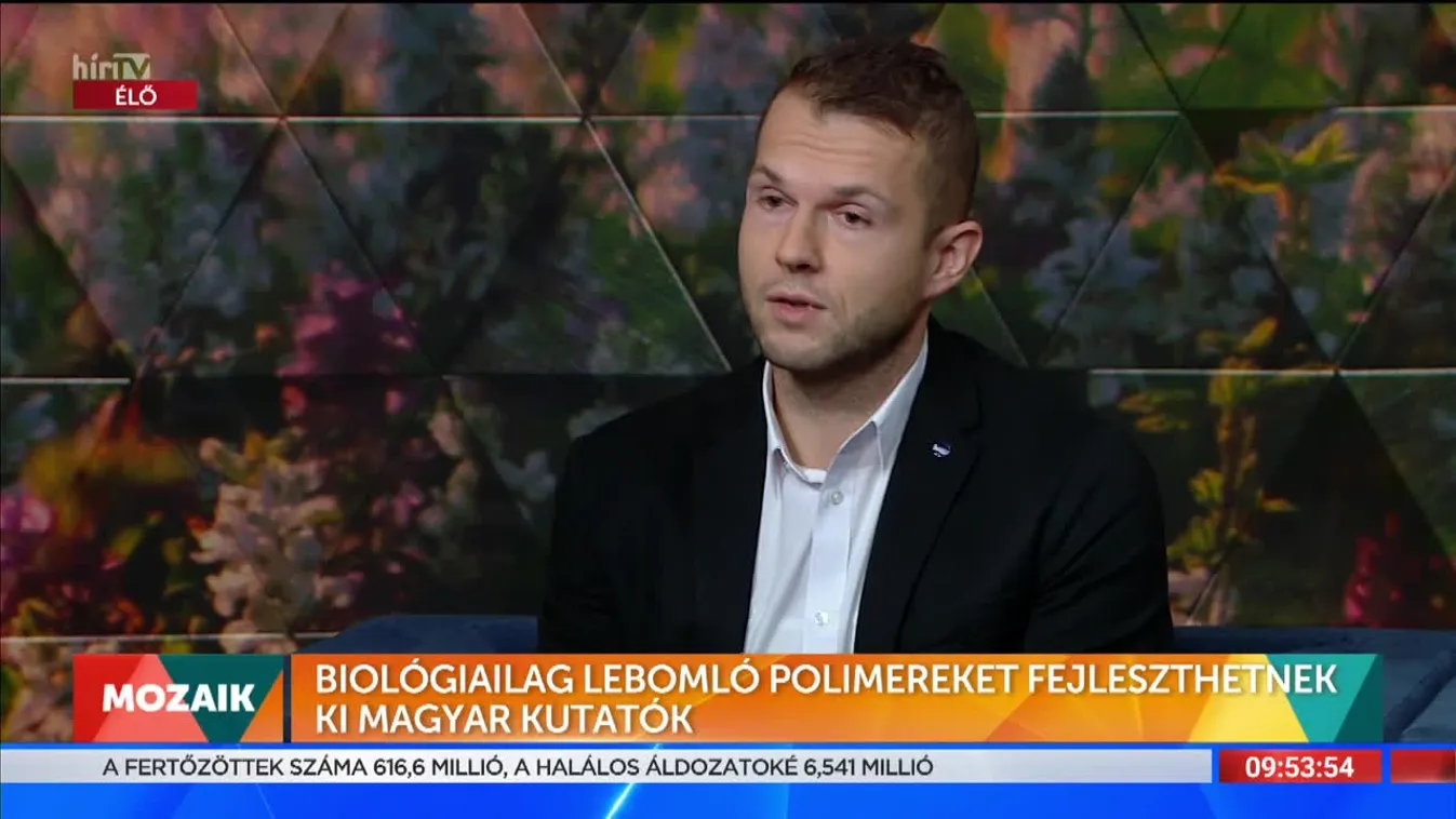 Mozaik - Biológiailag lebomló polimereket fejleszthetnek ki magyar kutatók (2022-09-29)
