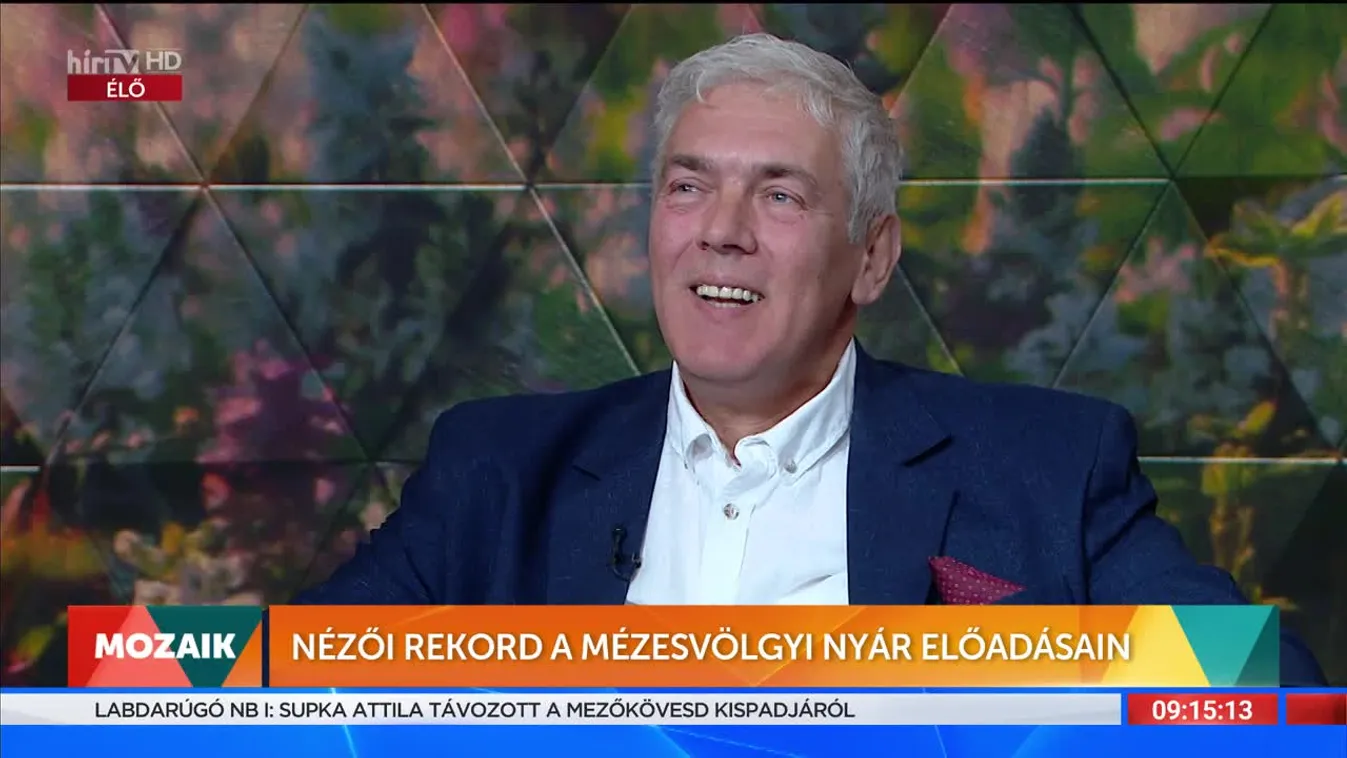 Mozaik - Nézői rekord a Mézesvölgyi Nyár előadásain (2022-09-07)