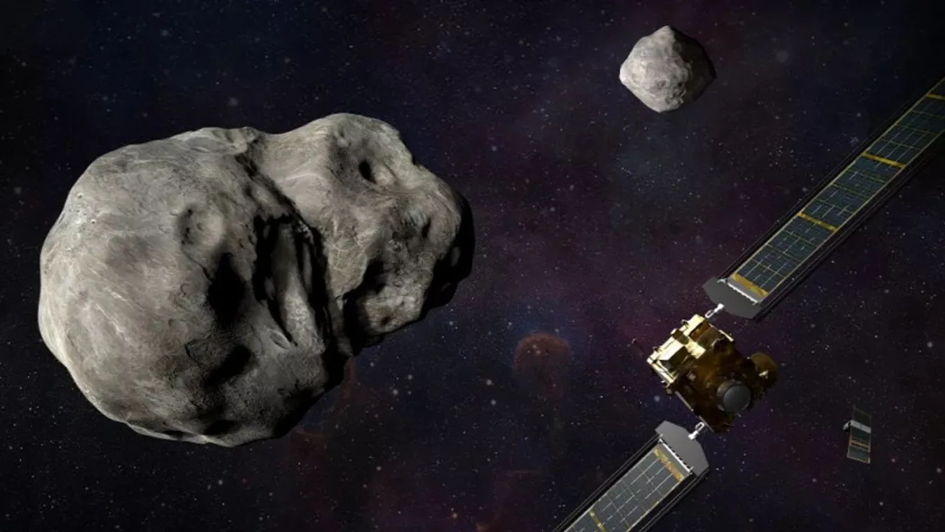 Már látja a célpontját a NASA aszteroidaelhárító rakétája