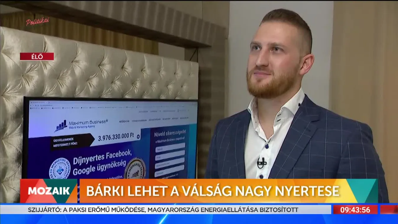 Mozaik - Bárki lehet a válság nagy nyertese (2022-09-28)