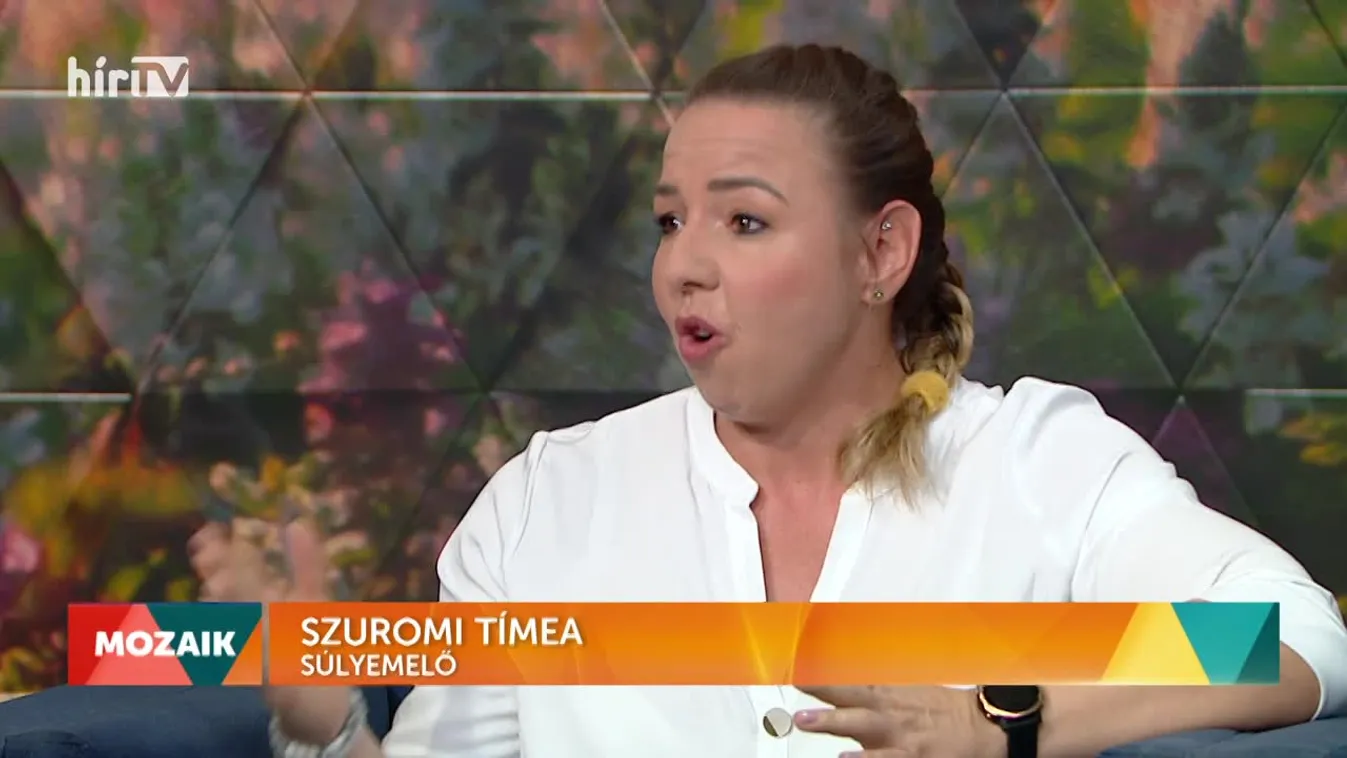 Mozaik - Masters Európa-bajnok lett súlyemelésben Szuromi Tímea (2022-09-02)