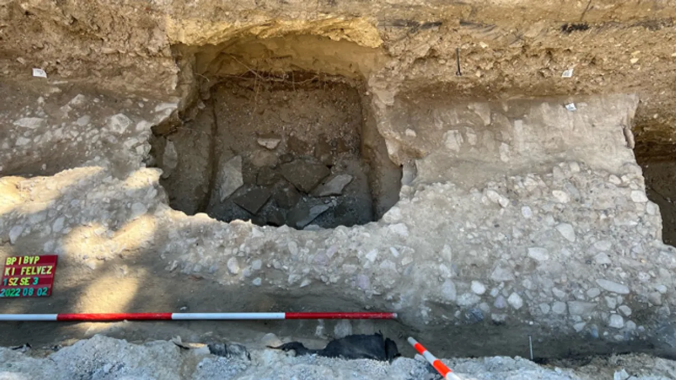 Előkerült a budai palota Zsigmond kori útja