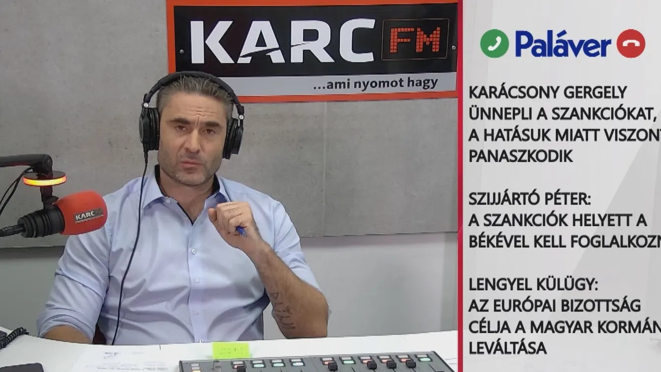 Paláver: Karácsony Gergely ünnepli a szankciókat, a hatásuk miatt viszont panaszkodik