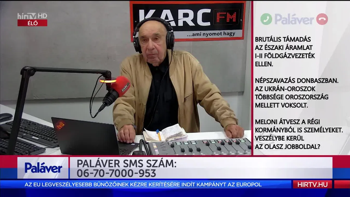 Paláver: Brutális támadás az Északi Áramlat I-II földgázvezeték ellen