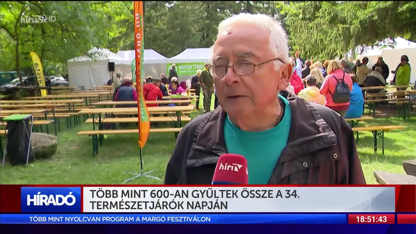 Több mint 600-an gyűltek össze a 34. Természetjárók Napján