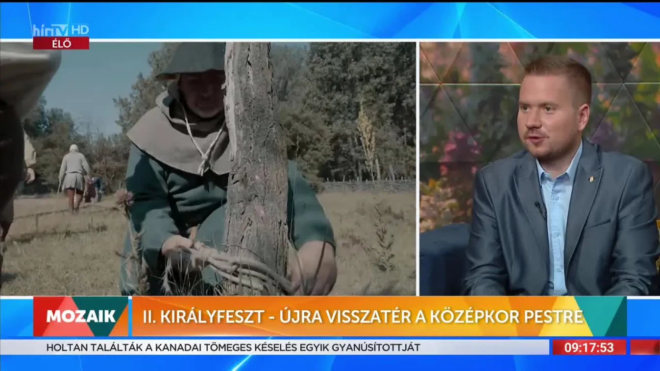 Mozaik - II. Királyfeszt - Újra visszatér a középkor Pestre (2022-09-06)